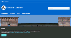 Desktop Screenshot of comune.castelverde.cr.it
